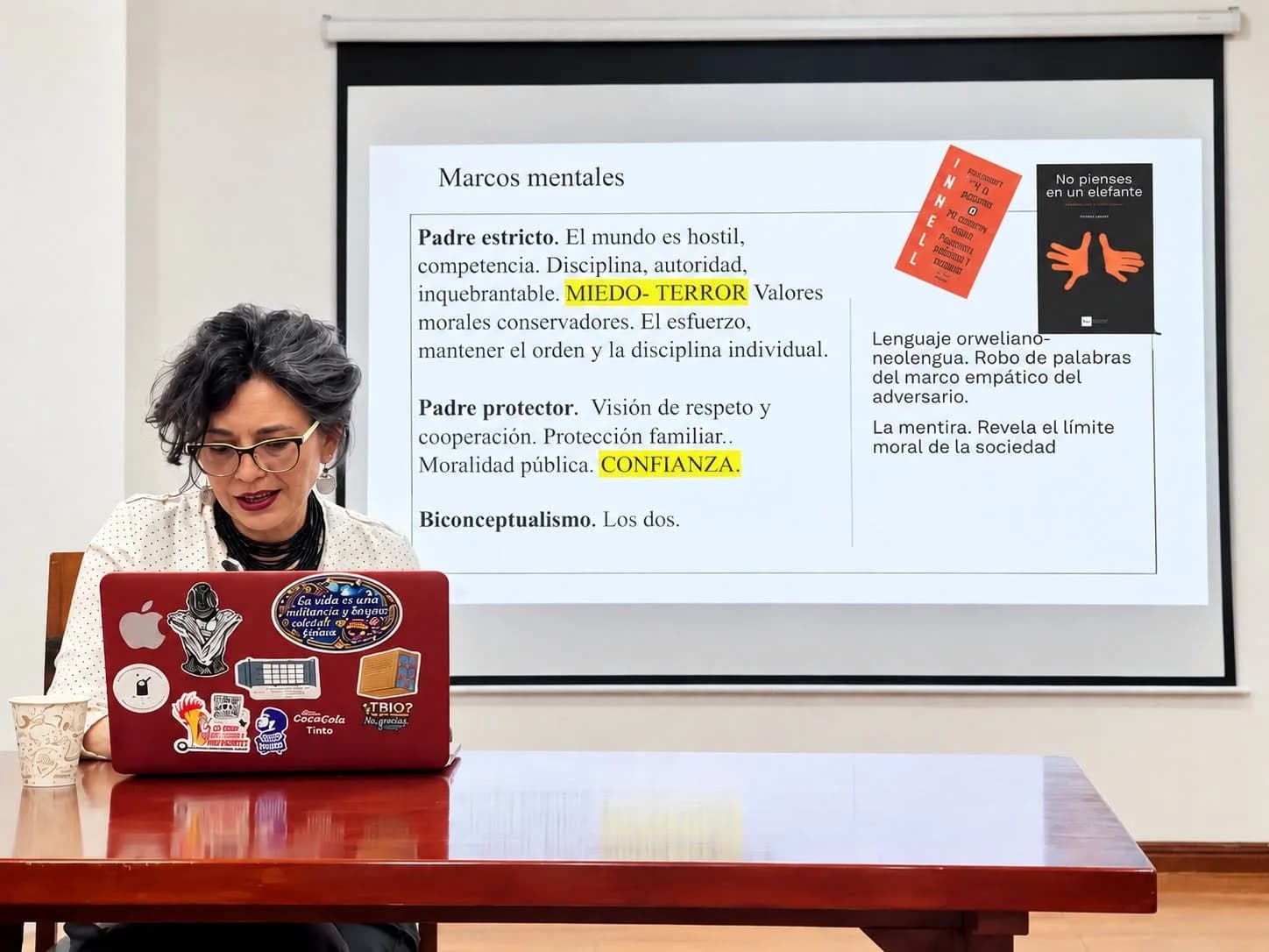 Taller sobre marcos mentales y comunicación